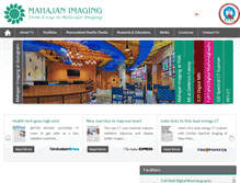Tablet Screenshot of mahajanimaging.com